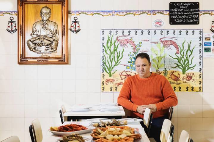 Ricardo Santos, actual dueño del restaurante