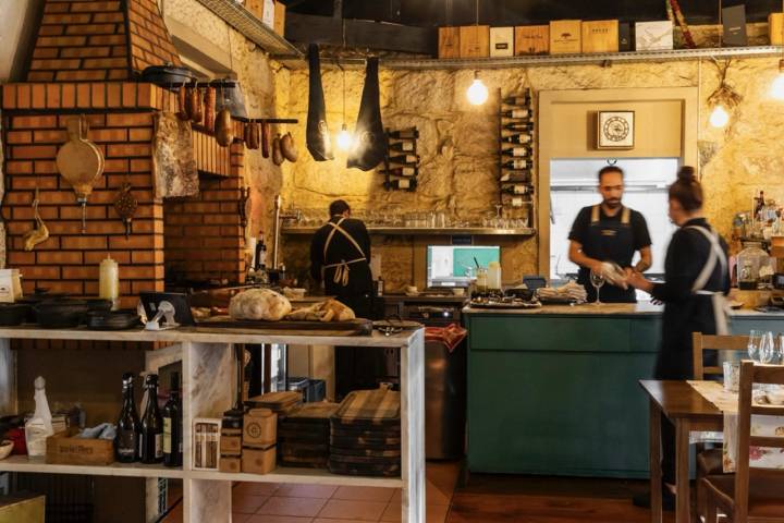 interior del restaurante stramuntana