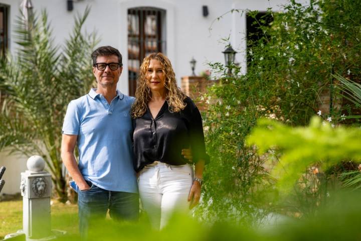 Toni e Inma são os proprietários deste hotel boutique