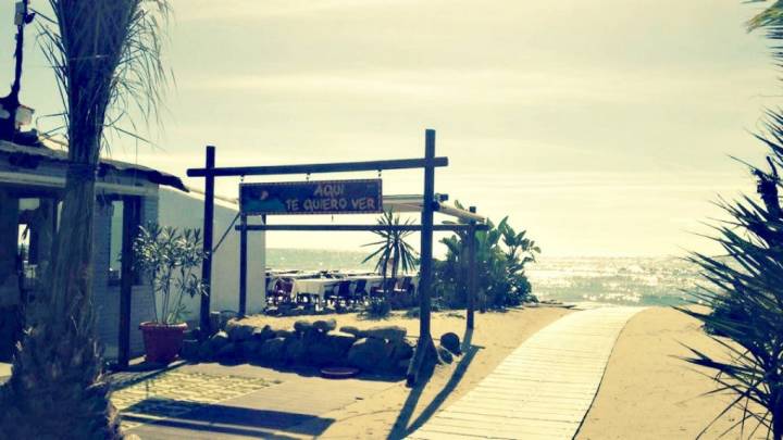 Las vistas de la playa de Marbella desde Aquí te quiero ver. Foto: Facebook.