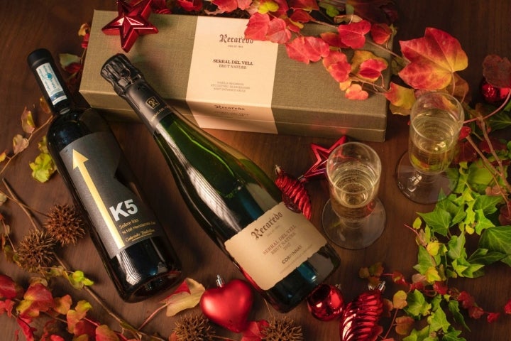 Vino txakoli K5 y cava Recaredo