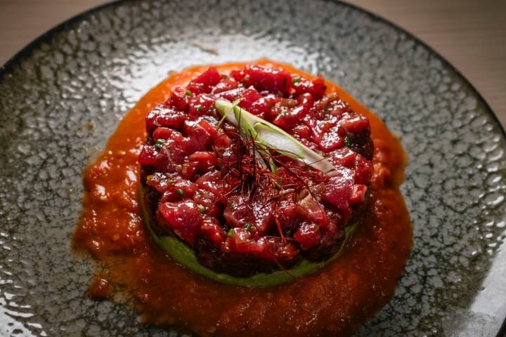 Tartar de atún rojo.