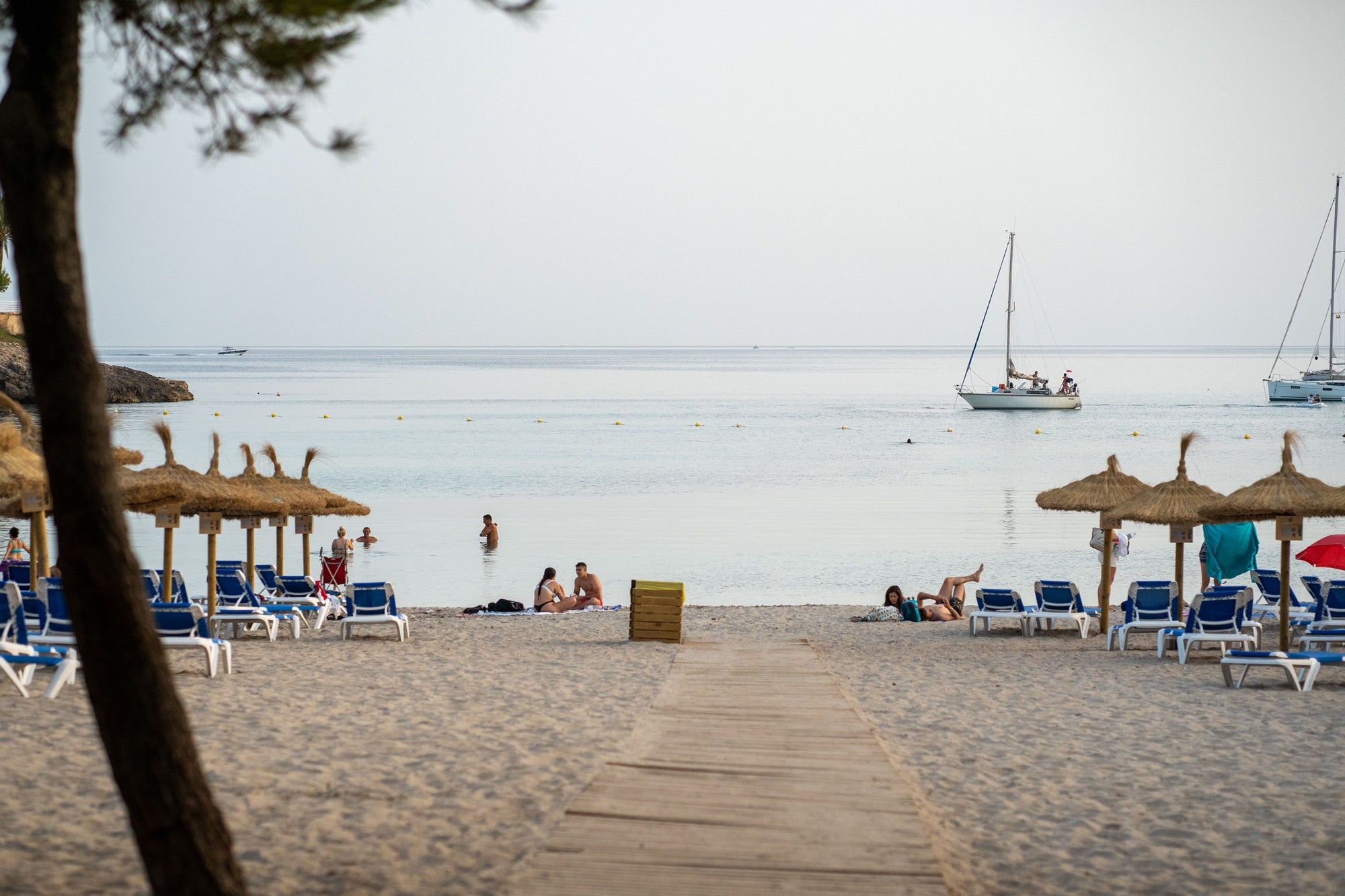 Atardeceres en Baleares playa Camp Mar