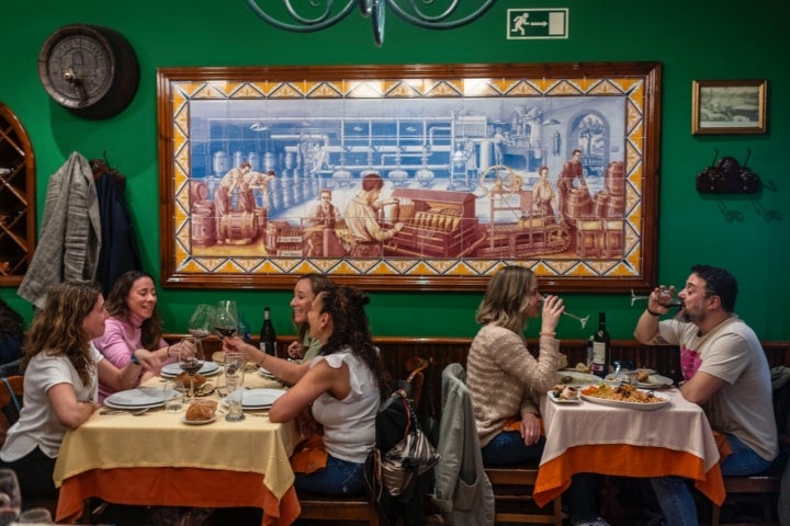 Sala del restaurante.