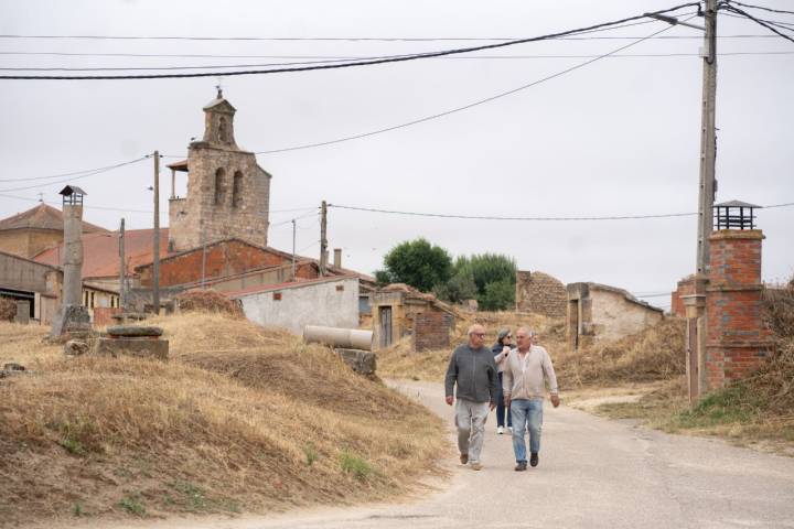 Vista exterior del pueblo de El Perdigón (Zamora)