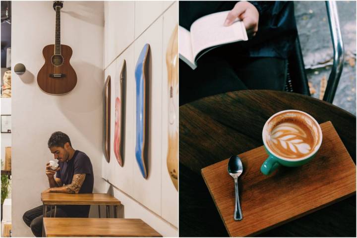 Marcio prueba uno de sus cafés. Foto: Instagram 'Old Town Coffee'