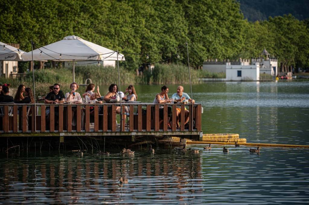 El dulce chapuzón de Banyoles