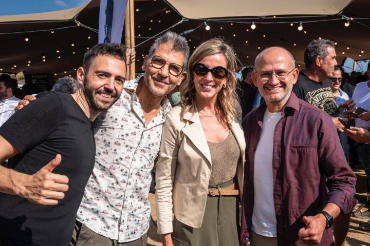 David Guapo, Paco Roncero, Nerea Ruano y José Miguel Herrero.