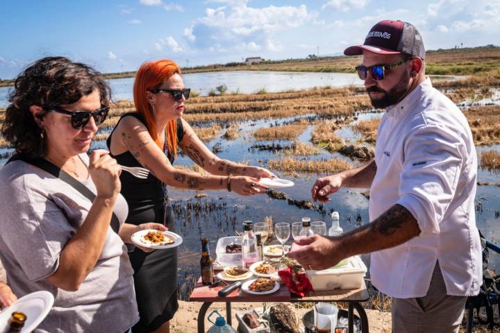 El cocinero Lluis Valls, de 'El Poblet', con 2 Soles Guía Repsol.