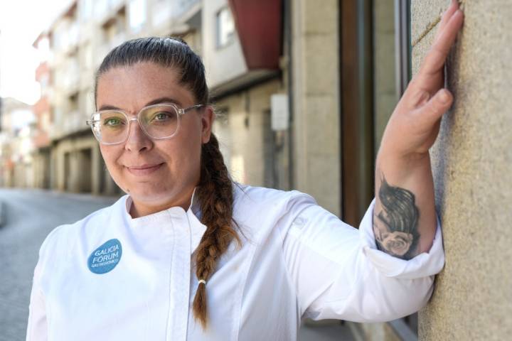 Bego Vázquez forma parte del colectivo Cociña Ourense