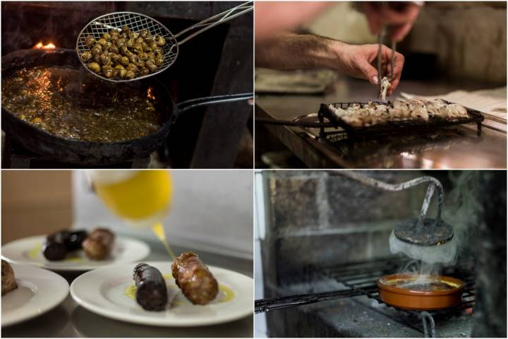 Cocina tradicional catalana en el centro de Lleida. Foto: Facebook ‘La Dolceta’