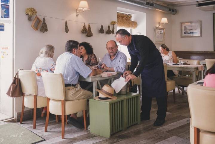 Entre la clientela, los lunes es habitual encontrar a profesionales del sector gastronómico de Málaga.