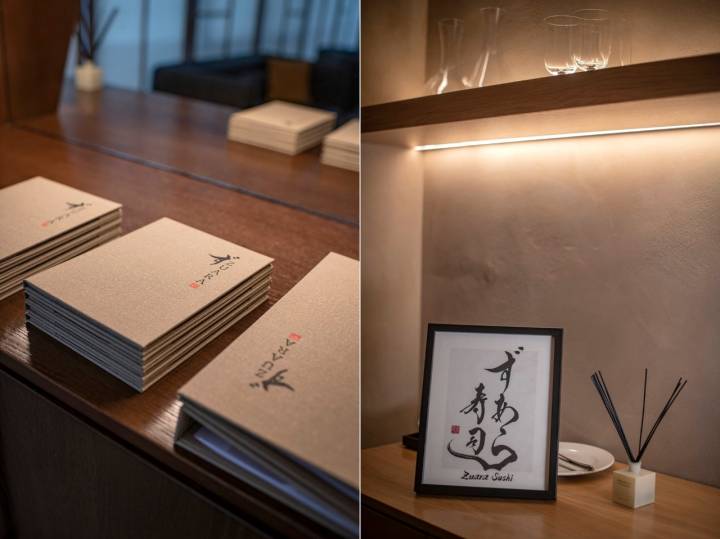 Las cartas de los restaurantes Zuara Sushi