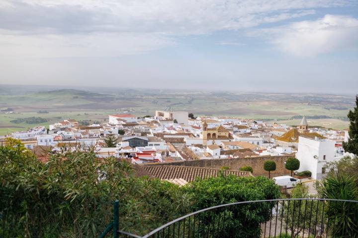 Vistas del pueblo desde la iglesia de Santa María La Coronada.