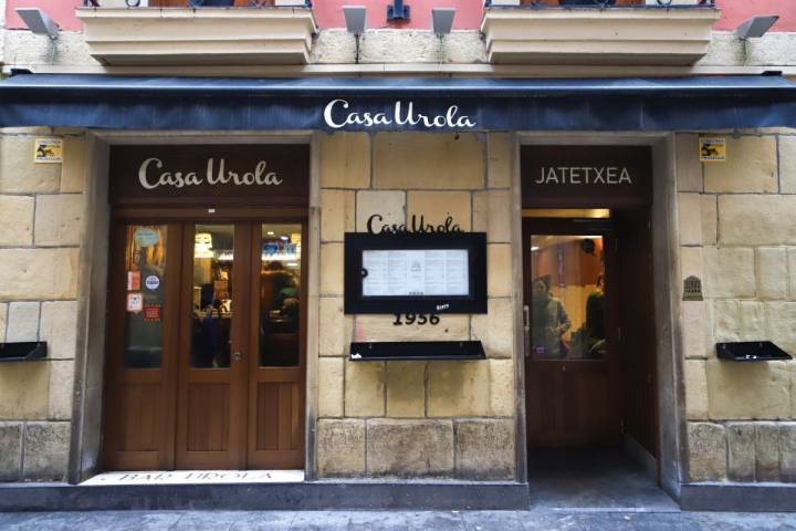El restaurante es ya un clásico de la parte vieja de Donostia.
