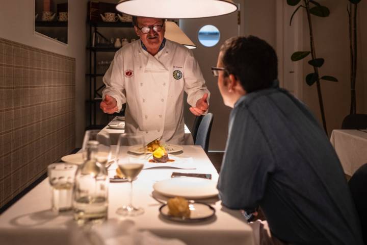 La cocina de 'El Pañuelo' es de las que rápidamente te transportan al hogar familiar.