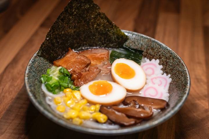 Un rico ramen sin gluten.