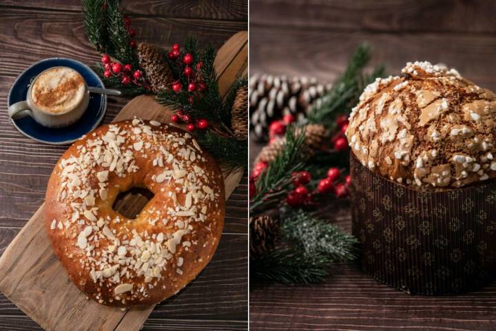 Roscón de Reyes y panettone de Ana La Fantástica (Málaga)