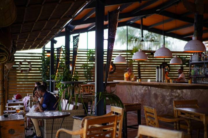 Interior de La Tarara en Valladolid.