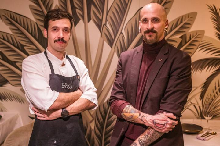 Gonzalo Silla y Diego Godia del restaurante Vuelve Carolina (Valencia).