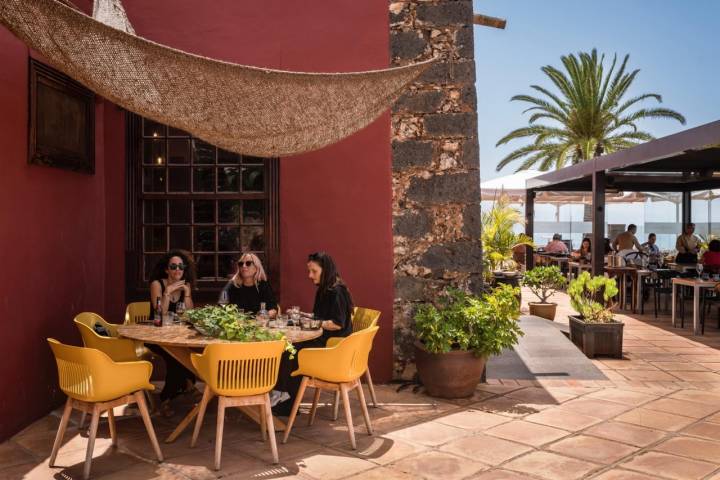 Terraza del restaurante Xarco de Tenerife