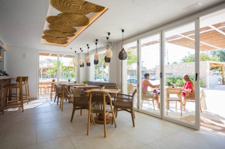 Hotel 'Las Mimosas' (Ibiza): restaurante