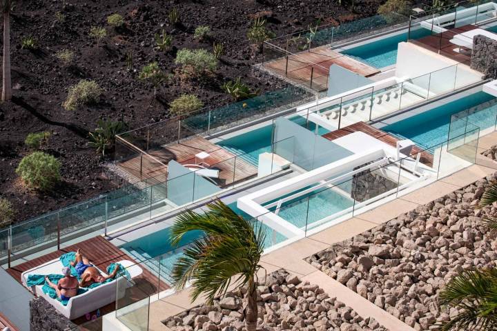 52 de las estancias tienen su propia piscina privada.