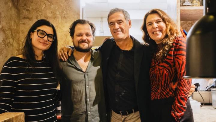 Beatriz Giacomini, el chef João Rodrigues, Armando Oliveira y María Ritter.