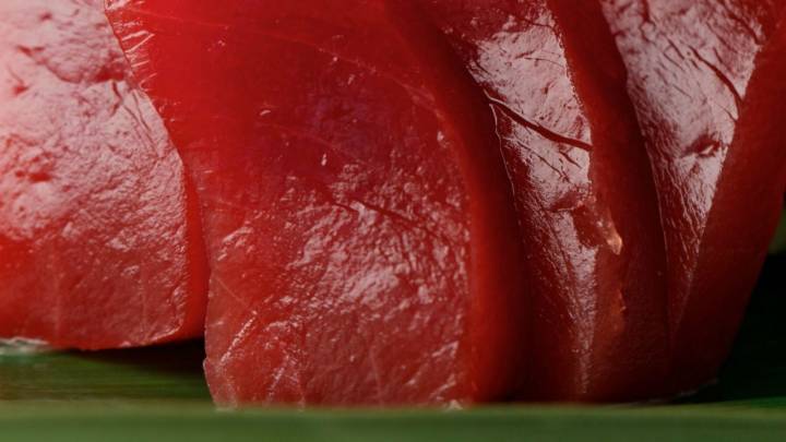 Plato estrella: Sashimi de ventresca de atún