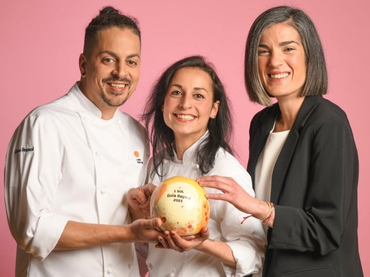 Javier Vega, Blanca Martínez y Tara Hernández de 'Juan Vargas de 'Memoria Gustativa'