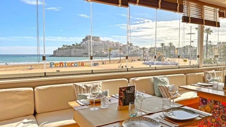 Una vistas privilegiadas del castillo de Peñíscola. Foto: Facebook 'Mandarina Club' Una vistas privilegiadas del castillo de Peñíscola. Foto: Facebook 'Mandarina Club'