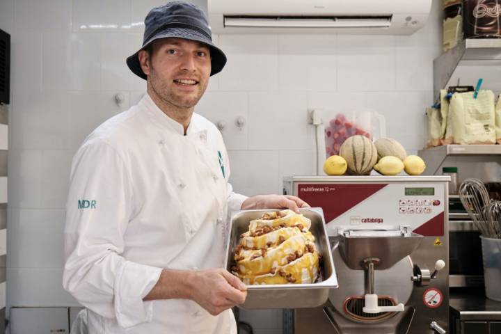 Michelangelo Dodò Rinaldi, propietario de la heladería Dodò Gelato