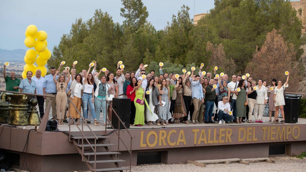 Los Soletes murcianos resplandecen en el Castillo de Lorca