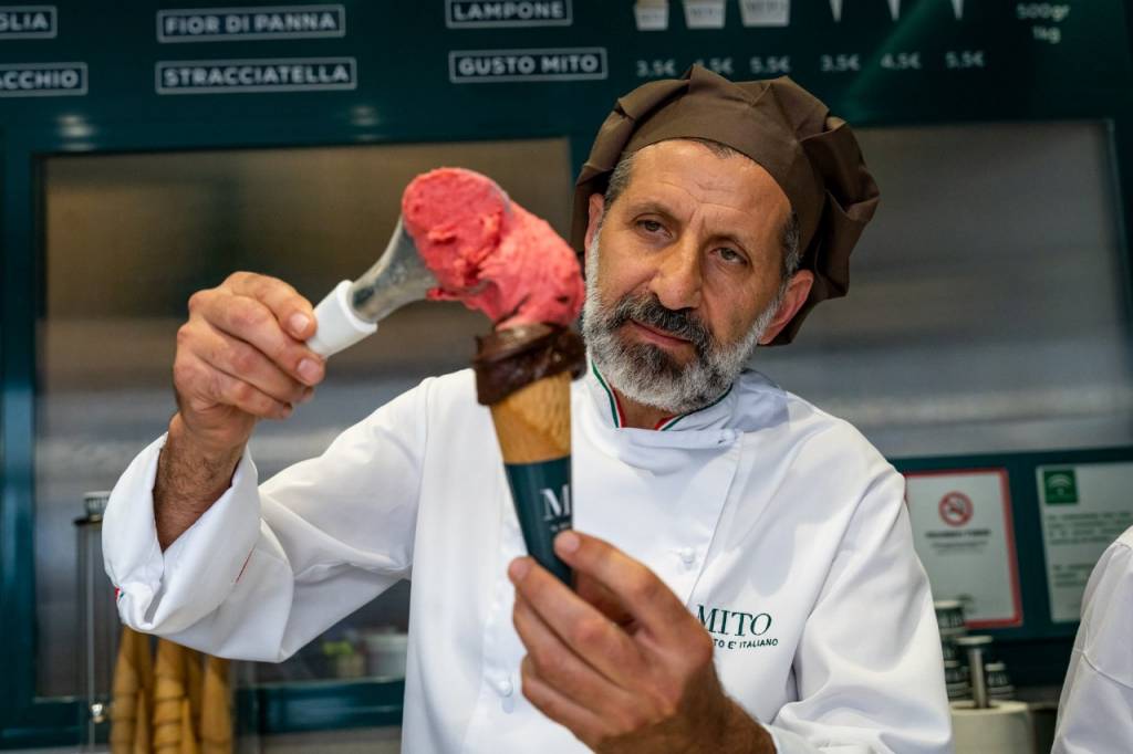 El 'gelato italiano', en Sevilla, es una maravilla