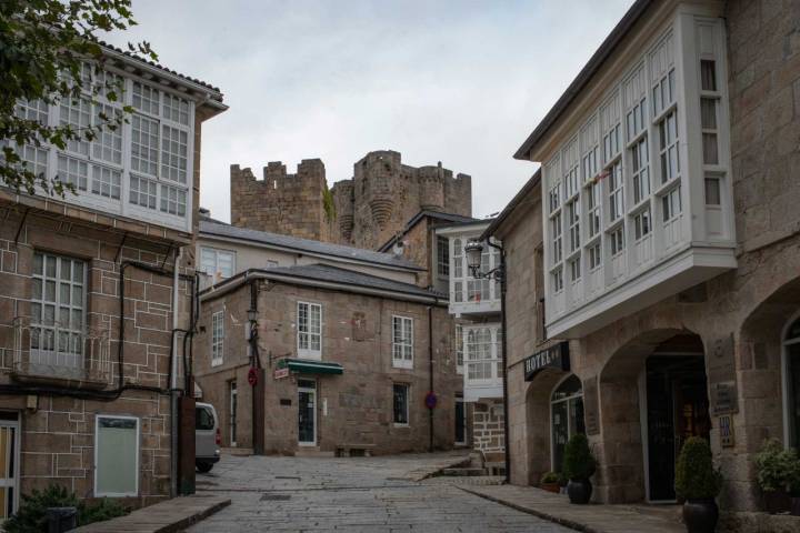 Castillo medieval en Castro Caldelas