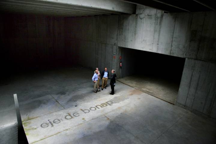 Cámara de Servicios del túnel de Bonaparte. Foto: Alfredo Merino