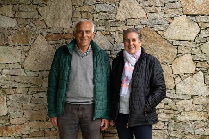 Benigno y Mari Carmen, los hospederos del albergue Hospital de Bruma