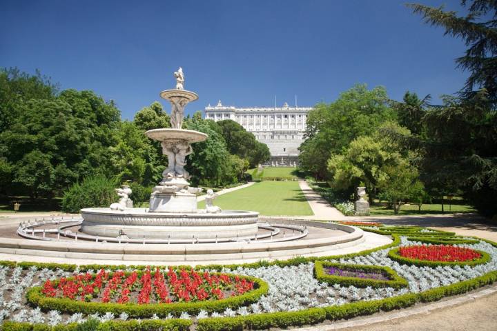 Campo del Moro. Madrid. Palacio Real