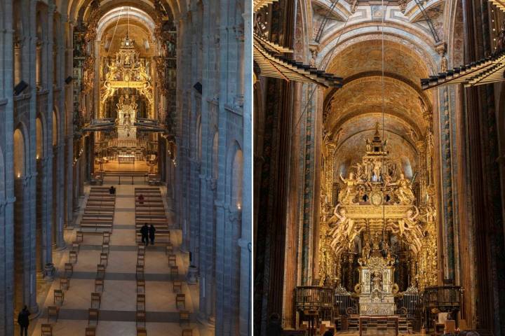 Basílica y altar Santiago