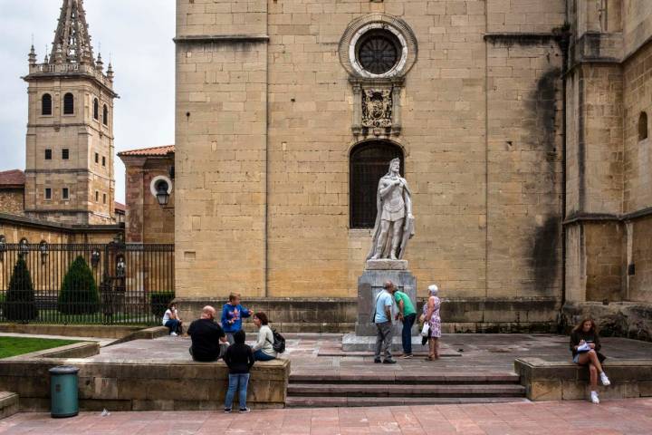Oviedo saca sus armas de seducción, como un casco histórico milenario, para convencer a la UNESCO.