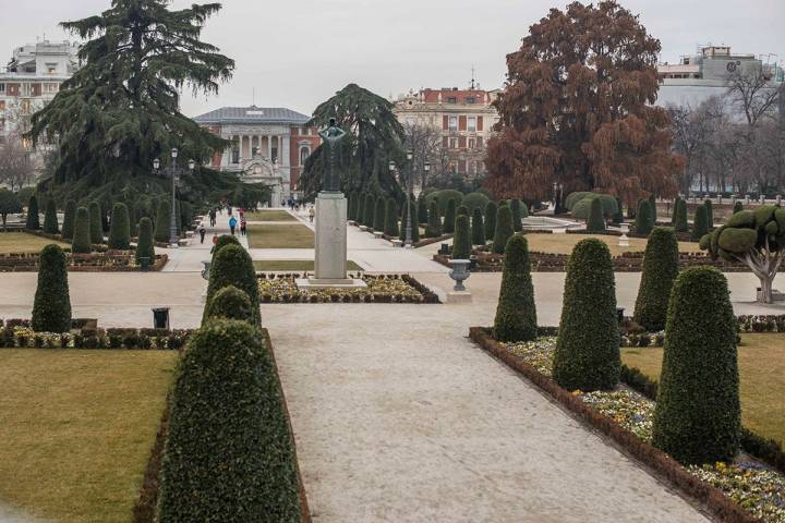 El Parterre, de inspiración versallesca, es uno de los orgullos de los jardineros, que reivindican su prestigio.