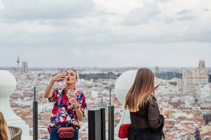 Azotea 'Hotel Riu Plaza España': selfies en las alturas