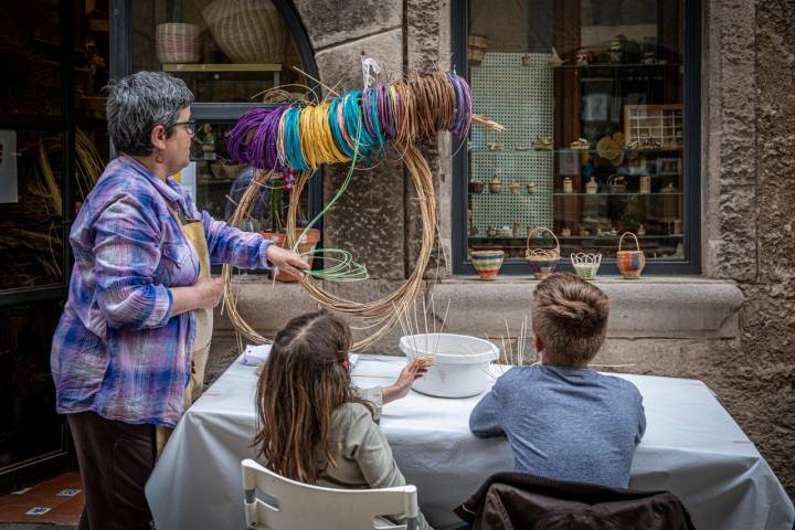 Taller cestería Barcelona