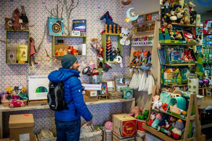 Interior de la juguetería Kamchatka
