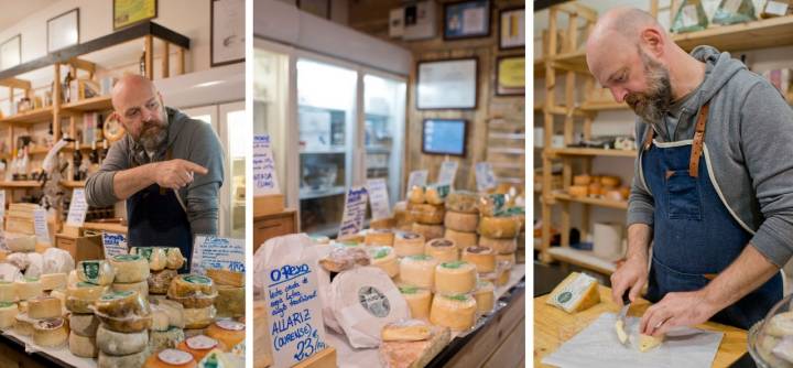 Los productos estrella son el queso San Simón da Costa y el queso azul Lara & Sara.