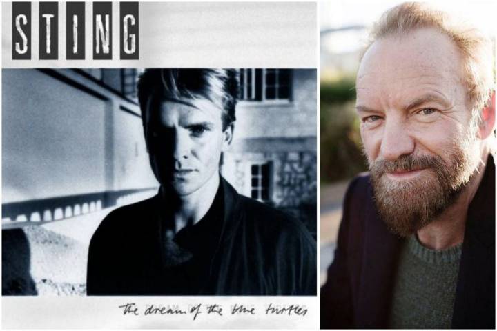 Sting, el que tuvo retuvo. En su debut y en la actualidad. Fotos: Facebook / Therese Alice Sanne.