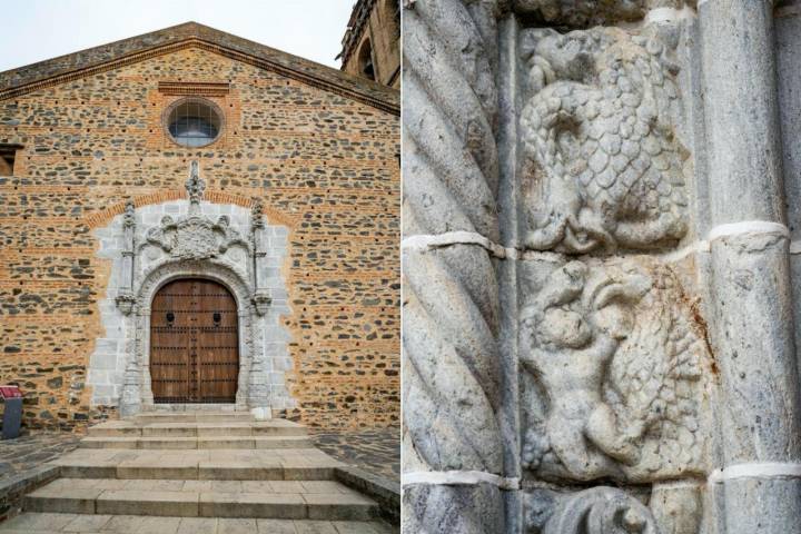 Puerta del Perdón de la Iglesia San Martín de Almonaster la Real