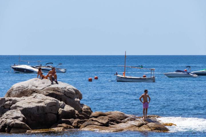 Palafrugell fue un antiguo asentamiento de los pescadores.