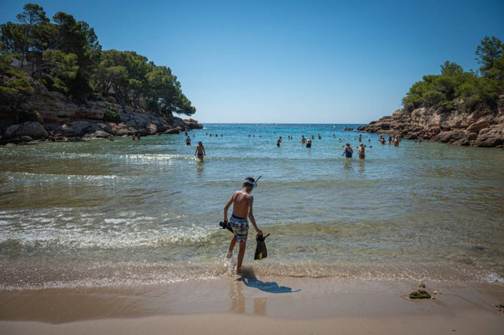 Verano de arena y guijarros