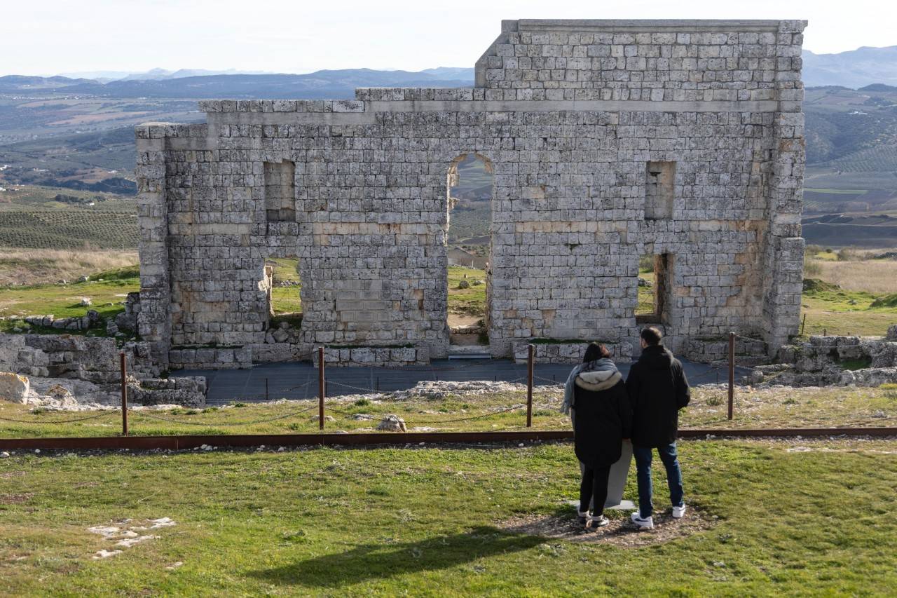 Una ciudad romana en las alturas